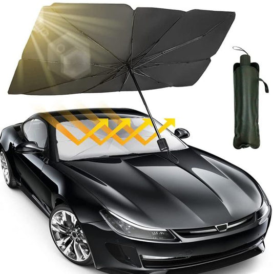 Car Umbrella Sunshade – Foldable Windshield Sun Shade Umbrella (Without Box)