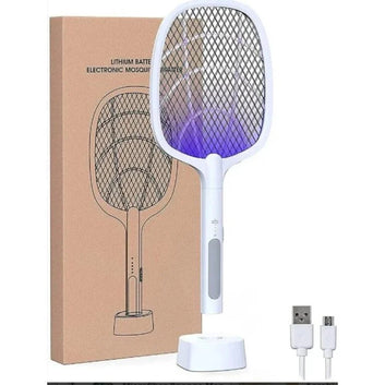 SOGO - Rechargeable 2 in 1 Insect Killer Racket & Lamp  (JPN-399 & JPN-396 & JPN-398)